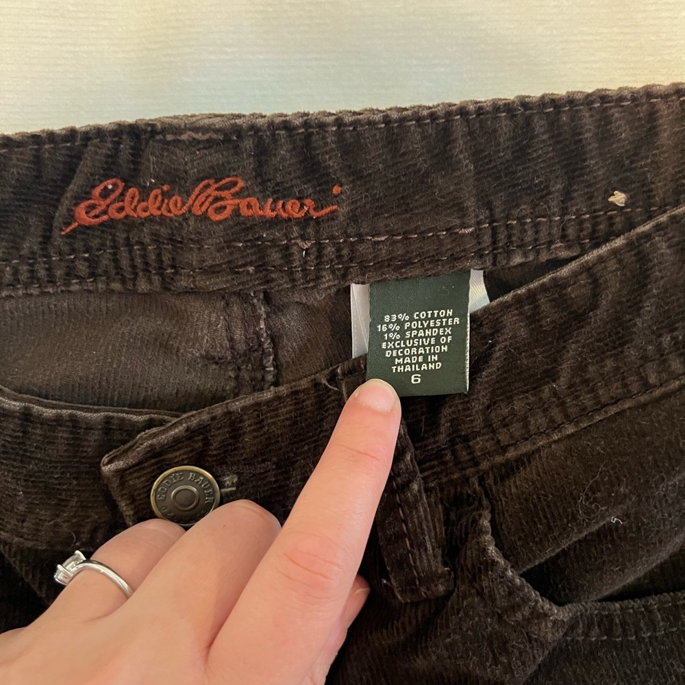 Eddie Bauer Corduroy Vintage Pants - Picture 6 of 7